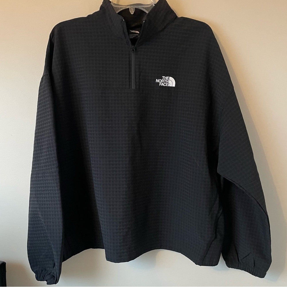 SOLD The North Face Tekware Grid Water Repellent Quarter Zip Pullover XXL NWOT - Picture 3 of 11